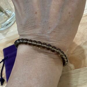 Brown Beaded Bracelet